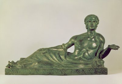 Cinerary Urn by Etruscan